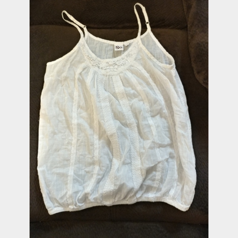 Spaghetti strap blouse